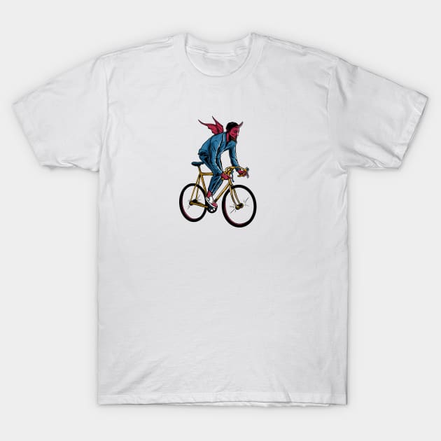 Devil Biker T-Shirt by TambuStore